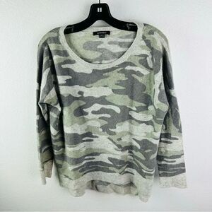 Acrobat Oversized Camo Wool Cashmere‎ Blend Sweater Women’s Size XS/S